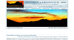 Desktop Screenshot of foothillsofs.com