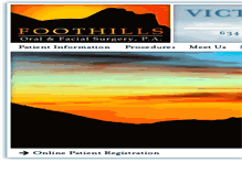Tablet Screenshot of foothillsofs.com